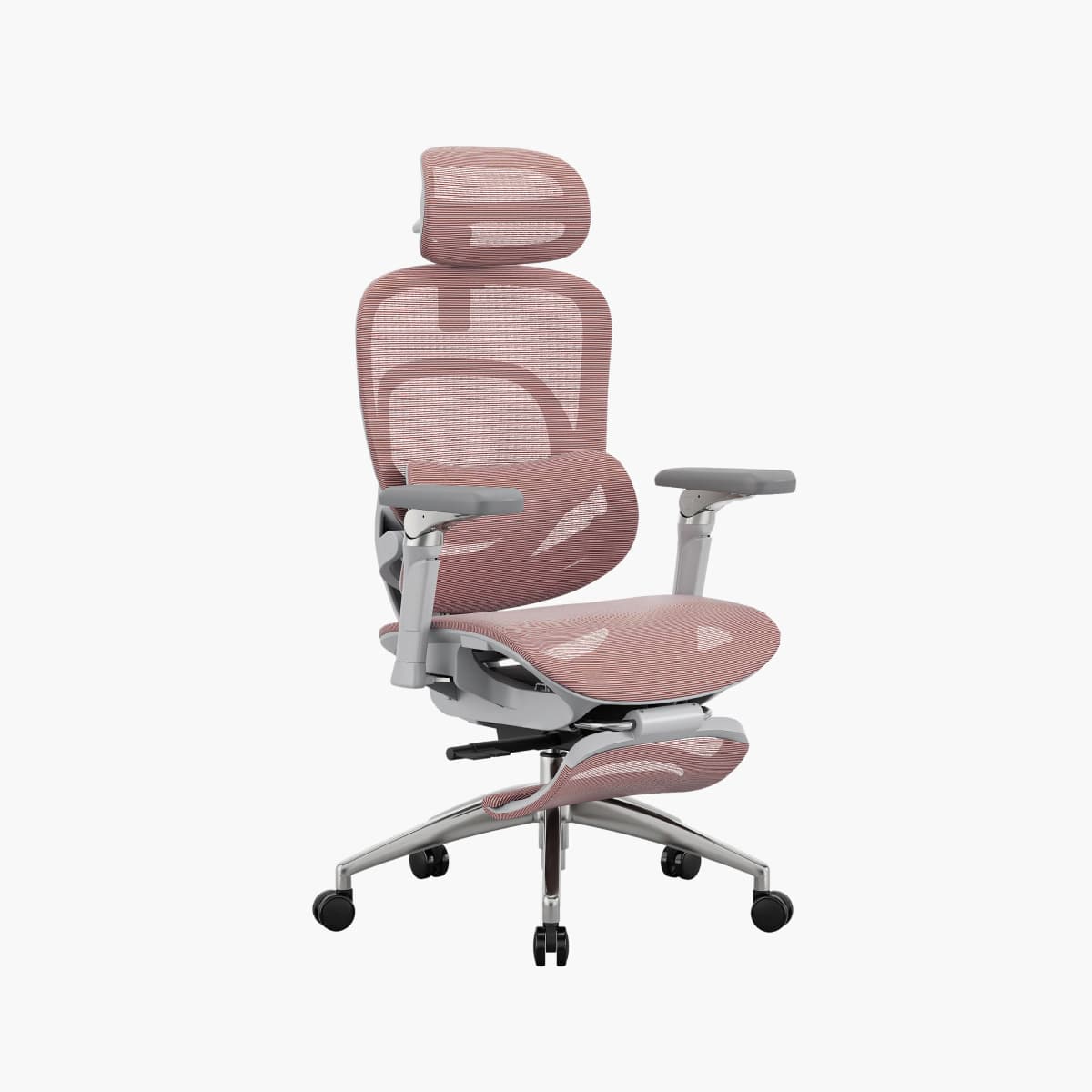 Adaptive Bionic Mesh Task Chair featuring 6D Aluminum Armrests & Seat Slider