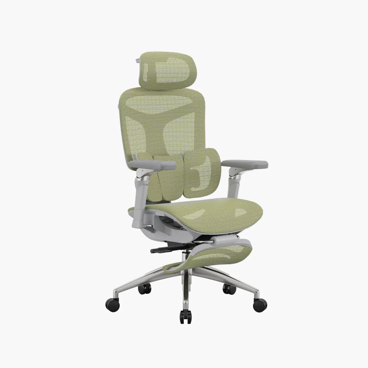 Dynamic Dual-Zone Lumbar Ergonomic Chair