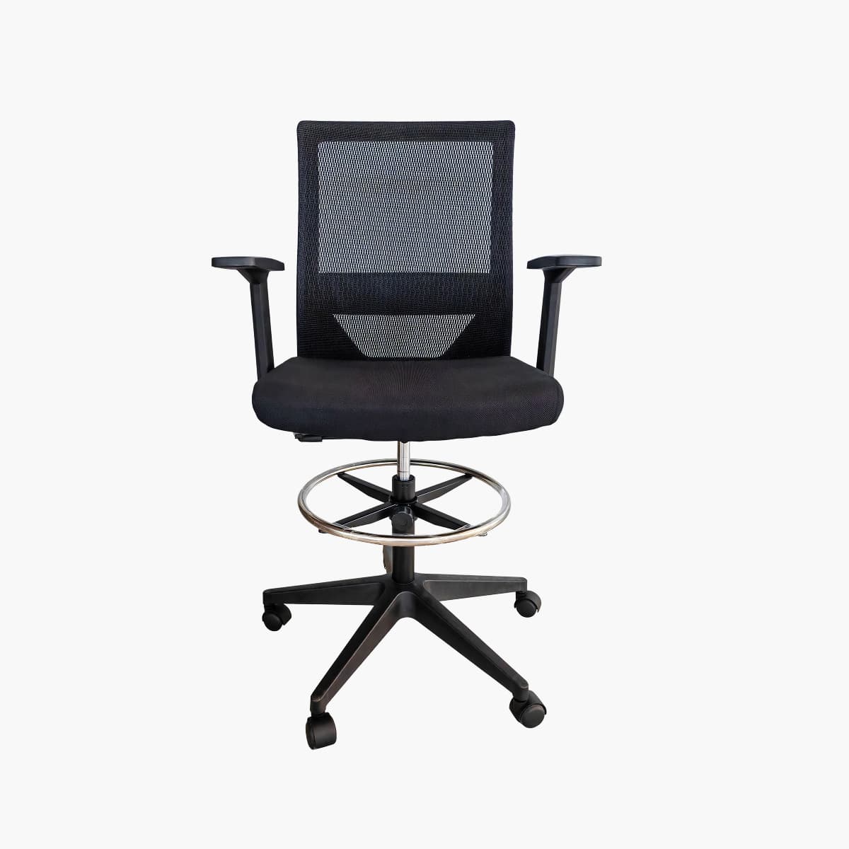Ergonomic Drafting Chair with Footring