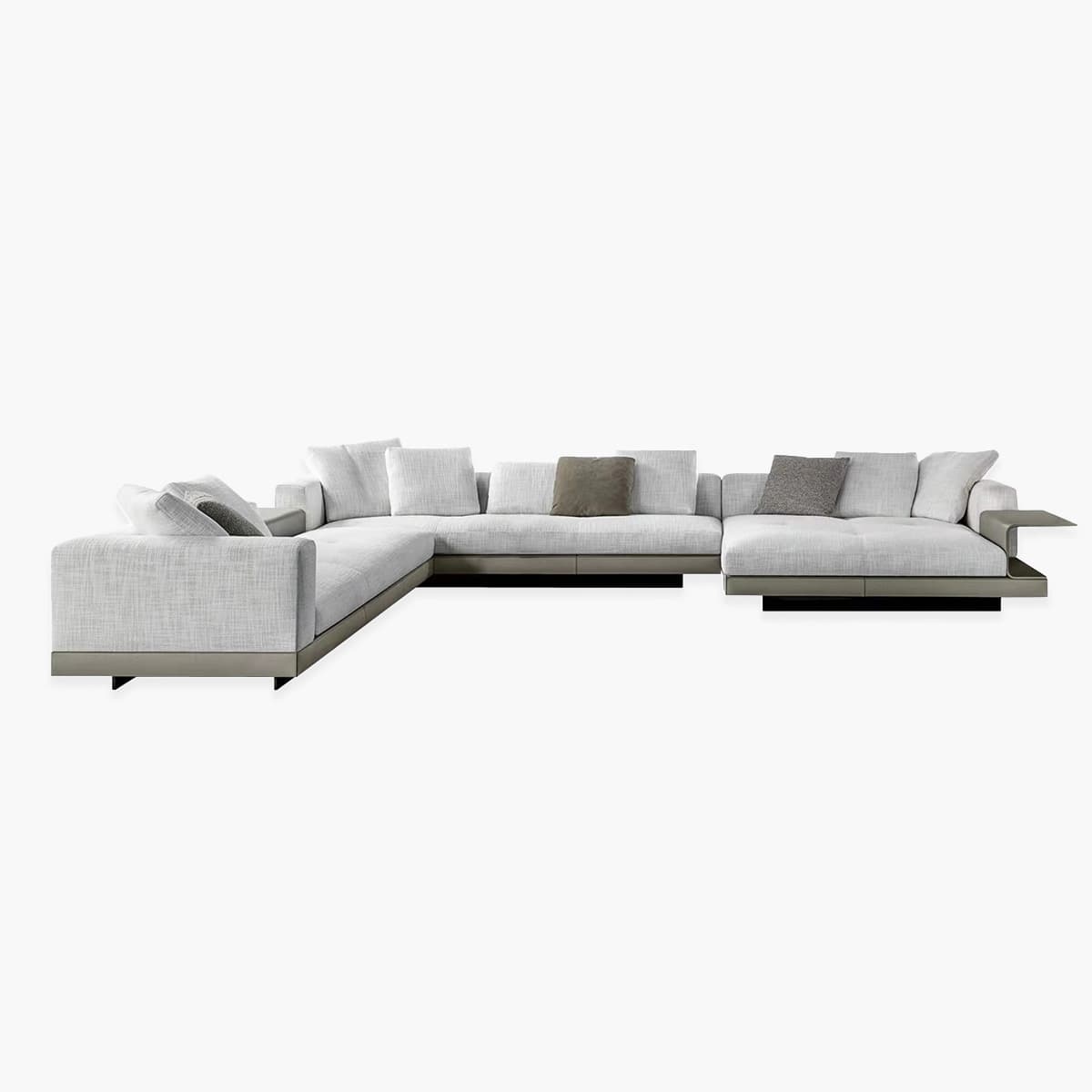 Italian Modular Floating Sectional Sofa