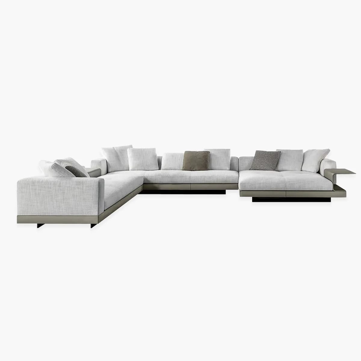Italian Modular Floating Sectional Sofa