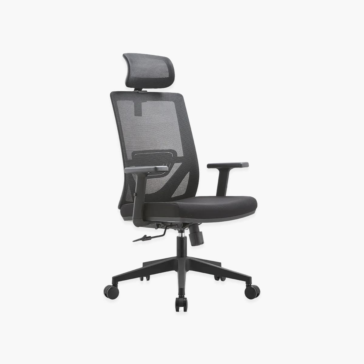 High-Back Ergonomic Office Task Chair with BIFMA Certified Components