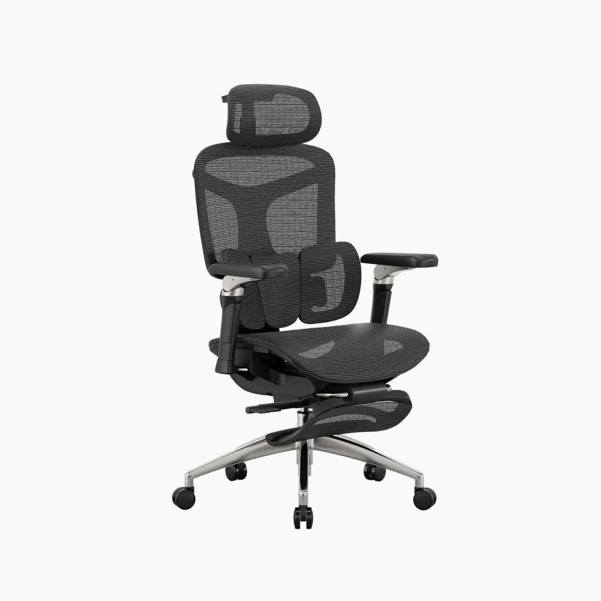 Dynamic Dual-Zone Lumbar Ergonomic Chair