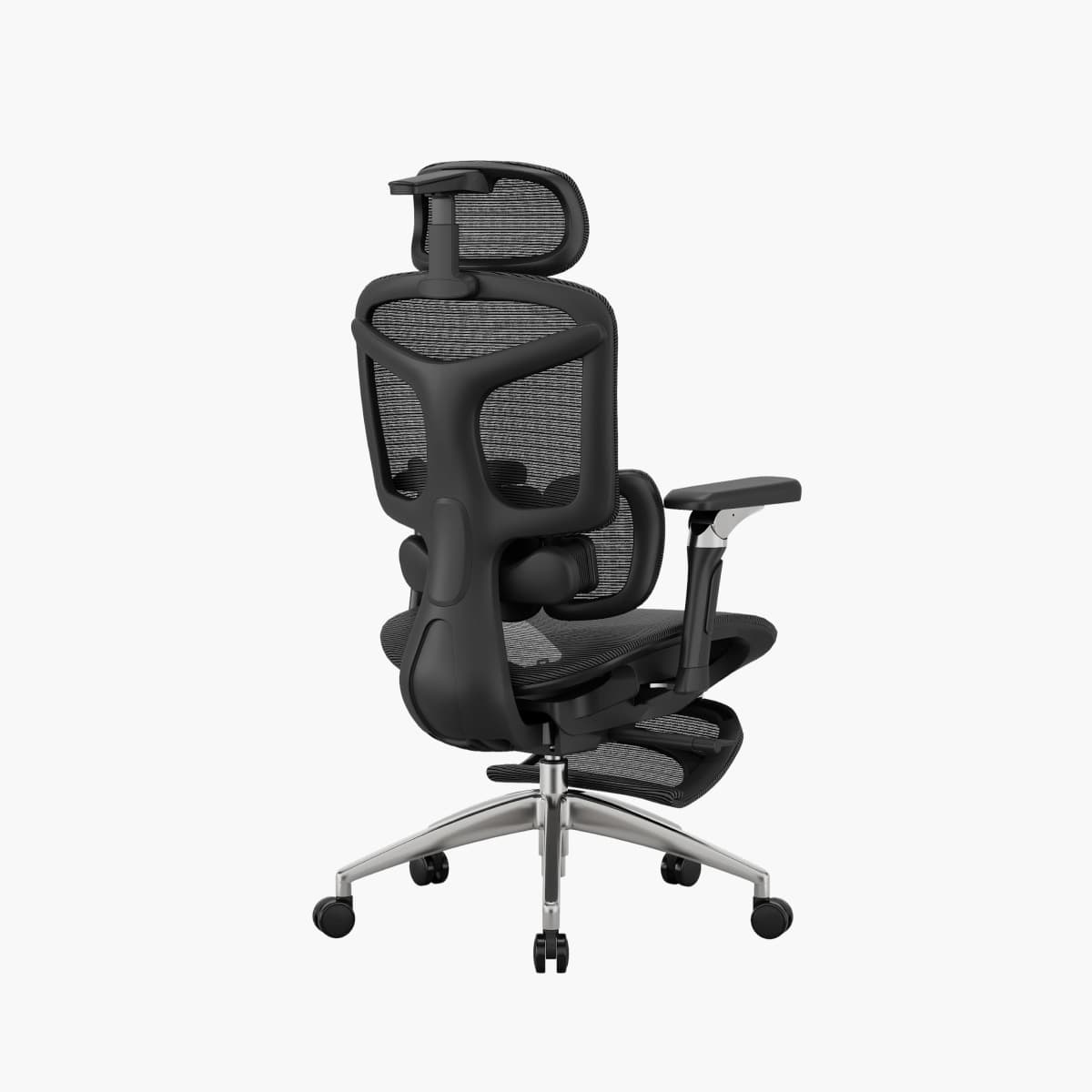 Dynamic Dual-Zone Lumbar Ergonomic Chair