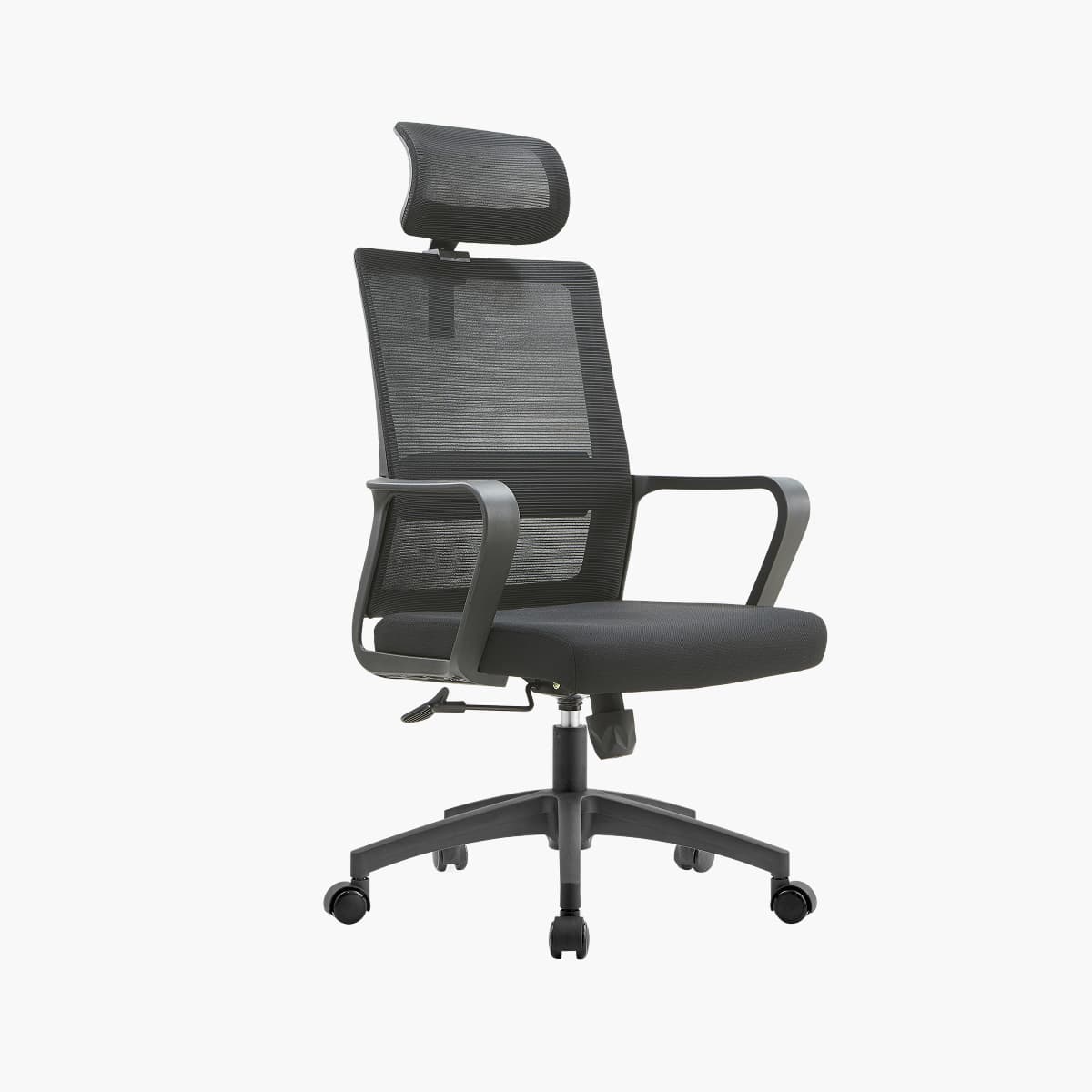 High-Back Ergonomic Office Chair with Headrest