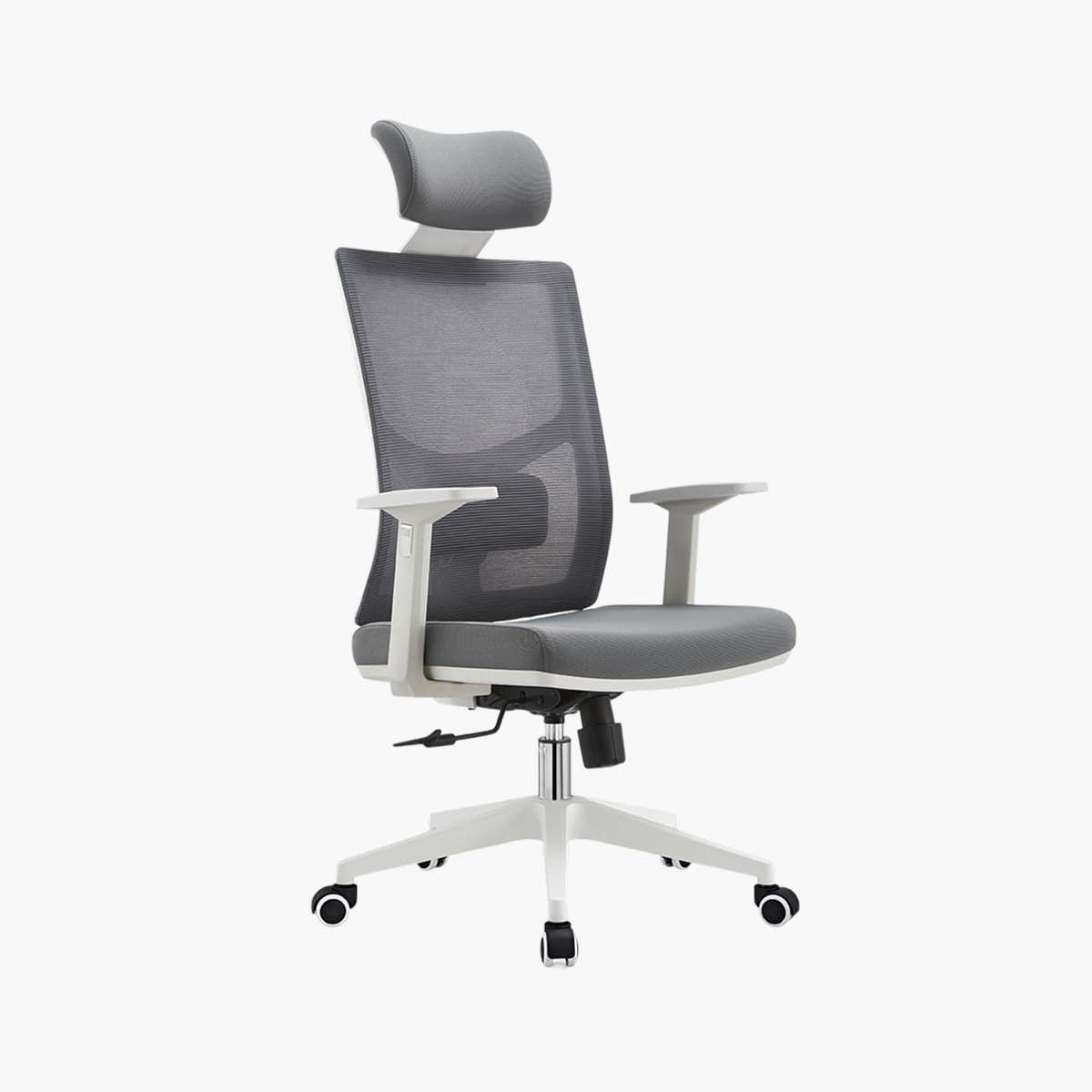 Ergonomic Office Chair with Stretchable Footrest, Multi-Function Infinite Tilt Lock