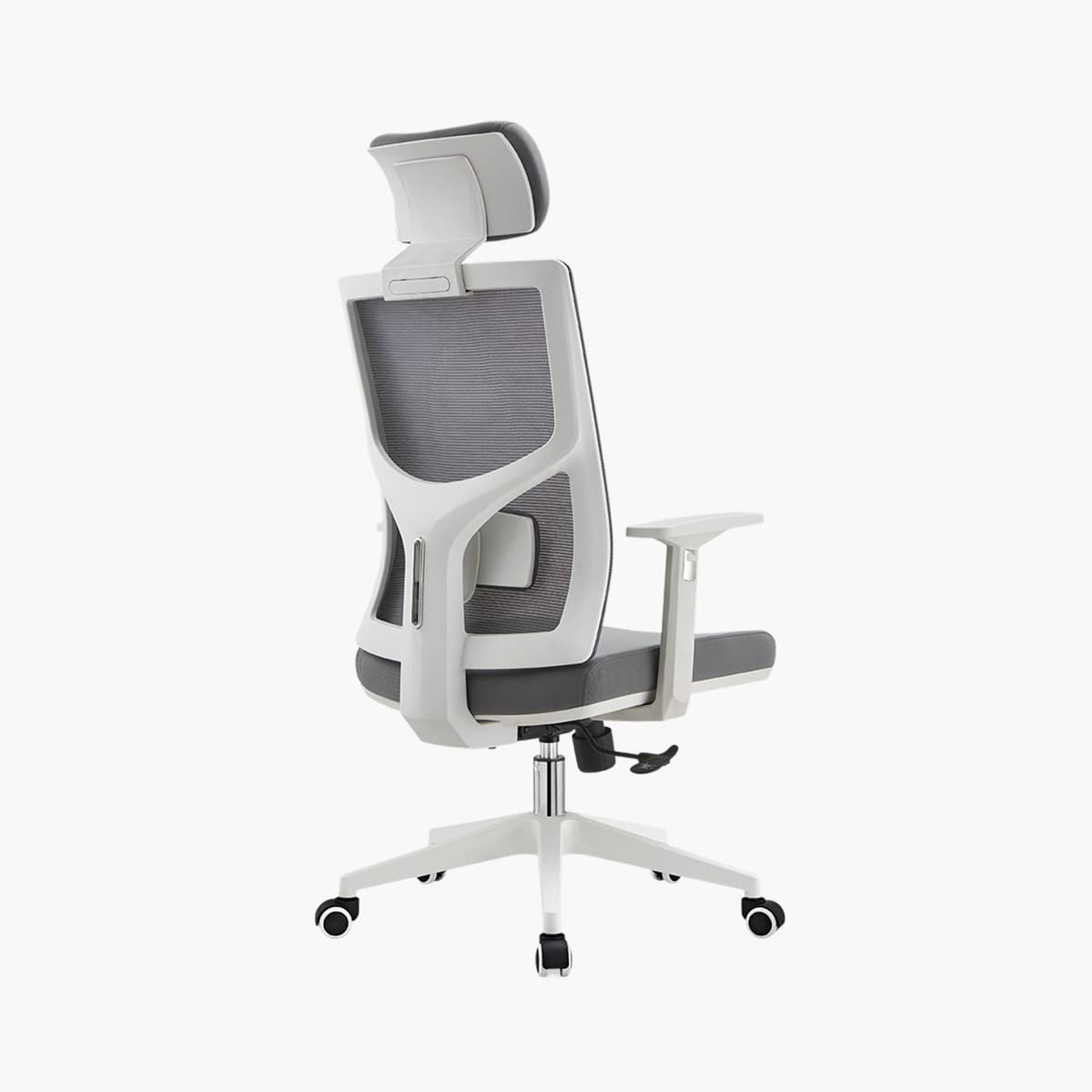 Ergonomic Office Chair with Stretchable Footrest, Multi-Function Infinite Tilt Lock
