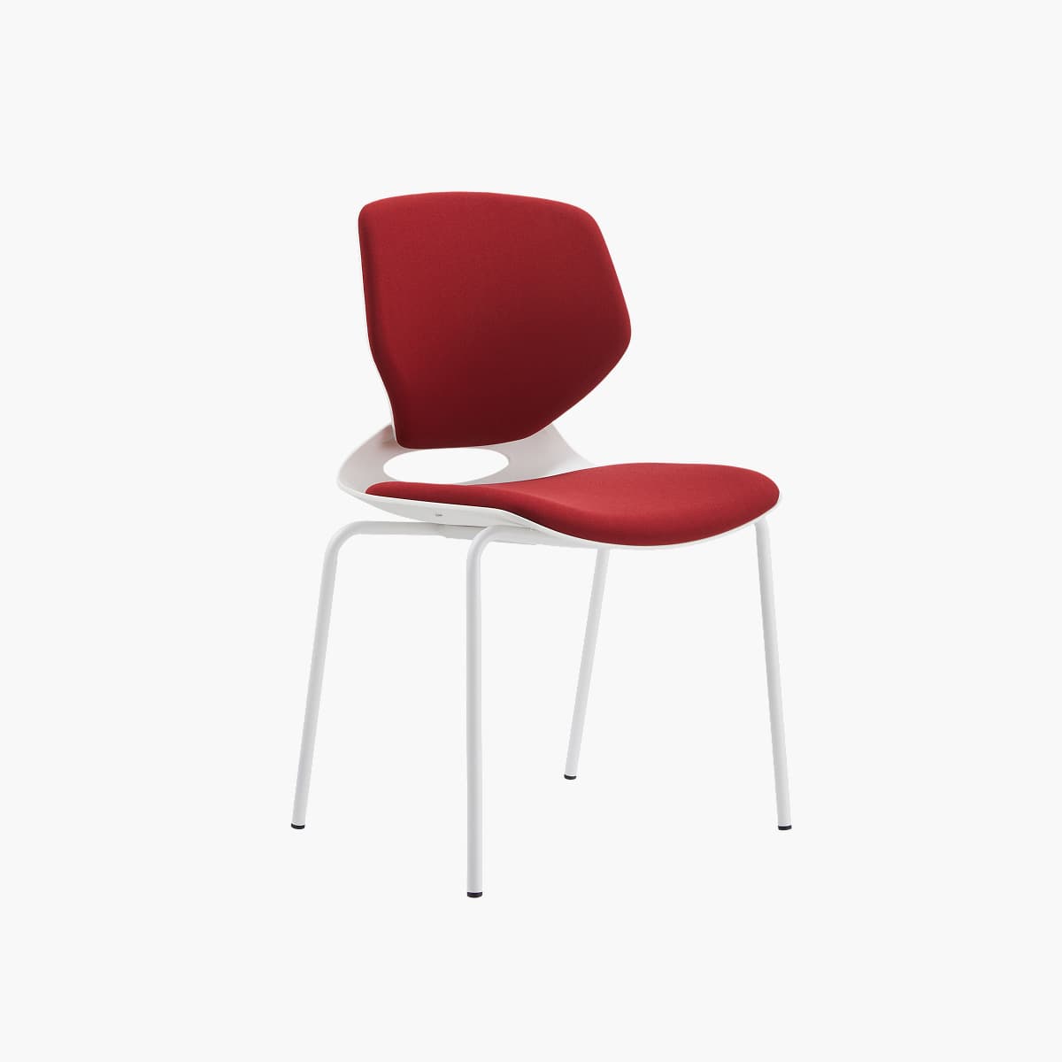 Modern PP Chair with Fiber-Reinforced One-Piece Back