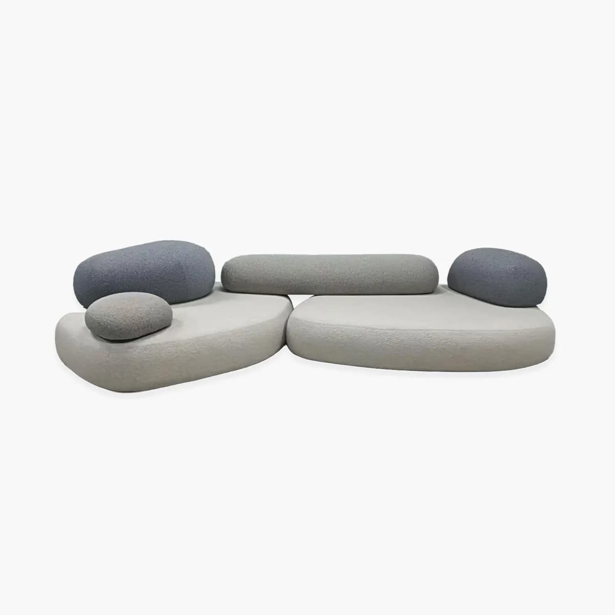 Creative Sofa Design In The Shape Of Pebbles