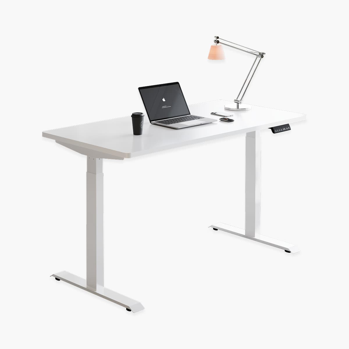 Minimalist Electric Standing Desk Height Adjustable Sit-to-Stand Computer Desk